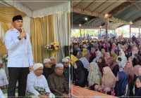 Sisi Dermawan Bupati Tala, Ribuan Jemaah Haul Habib Abdullah Pulang dengan “Telur Penerang Hati”