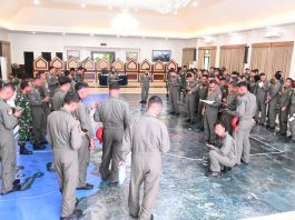 Kaskoopsudnas Pimpin TFG Jelang Flypast Spektakuler HUT ke-80 TNI di Langit Jakarta