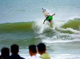 Timnas Surfing Indonesia Lolos Babak Kedua ISA World Games 2025