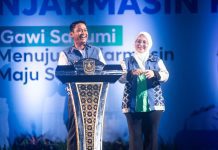 Wagub Hasnuryadi dan Walikota HM Yamin Hadiri Kick Off Harjad ke-499 Kota Banjarmasin, Turut Tinjau Stand UMKM Bakul Fest