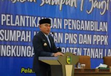 108 Pejabat PPPK Dilantik, Bupati Tanah Laut Soroti Kolaborasi dan Inovasi dalam Pelayanan Publik