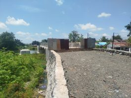 Progres Jembatan Cusa, PUPR Pastikan Perkuatan Oprit Sisi Sungai Andai