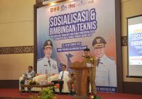 Pemkab HST dan Bank Kalsel Gelar Bimtek Transaksi Non Tunai untuk Pemerintah Desa
