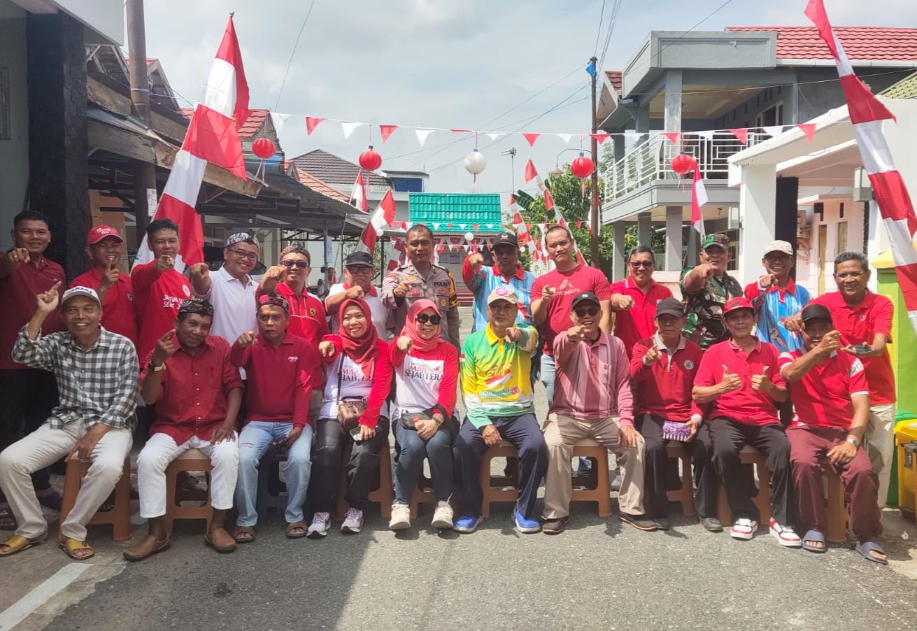 Kampung HKSN Permai Juara I Lomba Kampung Merah Putih 2025, Spirit Nasionalisme Tumbuh dari Gang Kecil di Banjarmasin Utara