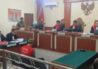 Kurir 4 Ons Sabu dari HSU ini Dituntut 10 Tahun Penjara di Pengadilan Negeri Banjarmasin