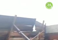 Kondisi Rumah Keluarga Bayi Terbang Disapu Angin Puting Beliung di Gambut Porak Poranda, Atap Hilang