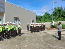 Tingkatkan Profesionalisme Satbinmas, Polres Tabalong Gelar Pembinaan Satpam