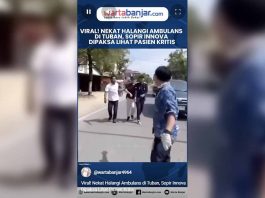 VIDEO - Viral! Nekat Halangi Ambulans di Tuban, Sopir Innova Dipaksa Lihat Pasien Kritis