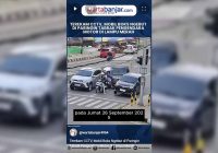VIDEO - Terekam CCTV, Mobil Boks Ngebut di Paringin Tabrak Pengendara Motor di Lampu Merah