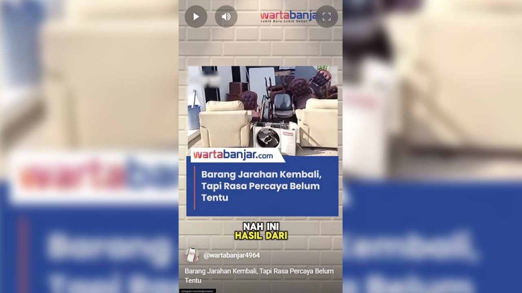 barang jarahan