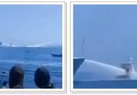 KETEGANGAN MENINGKAT di Laut China Selatan, China Tembakkan Water Cannon ke Kapal Filipina