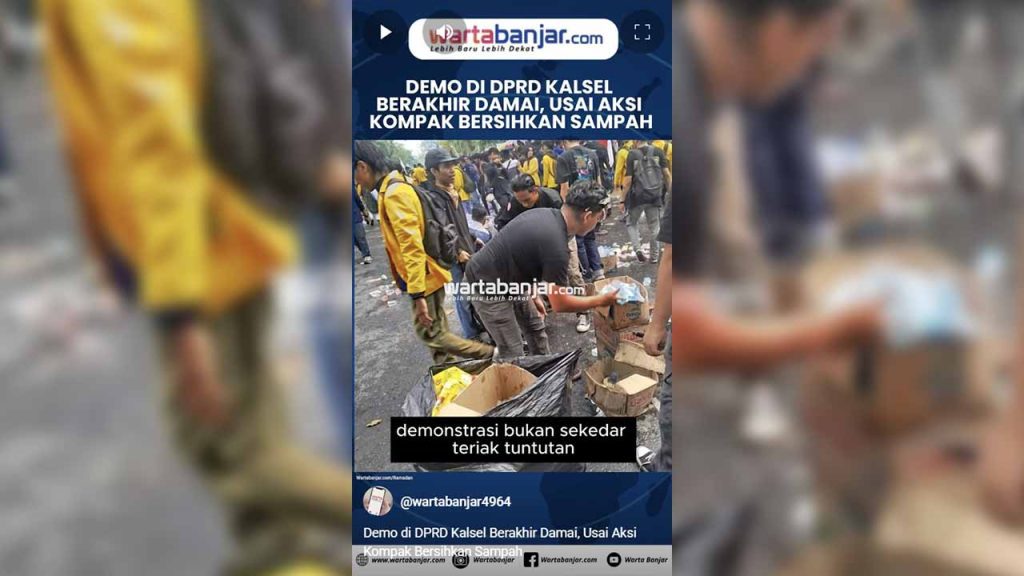 demo bersih-bersih