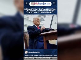 VIDEO - Donald Trump Siapkan Perintah Eksekutif untuk Ganti Nama Pentagon Jadi "Departemen Perang"