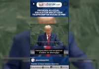 VIDEO - Presiden AS Kesal, Eskalator Macet dan Teleprompter Rusak di PBB