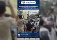 VIDEO - Mobil Daihatsu Ayla Diamuk Massa Usai Mencoba Kabur Setelah Menabrak Tiga Sepeda Motor di Bogor