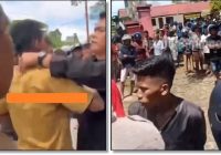 11 BRIMOB MABUK Diduga Aniaya Kepala Pemuda di SBT, Istri &amp; Anak Turut Jadi Korban
