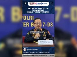 VIDEO - 8 Korban Helikopter Jatuh Di Mantewe Resmi Teridentifikasi