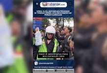 VIDEO - Viral Ojol Antarkan Pesanan di Tengah Demo, Kolom Komentar Penuh Candaan