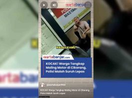VIDEO - ‎KOCAK! Warga Tangkap Maling Motor di Cikarang, Polisi Malah Suruh Lepas