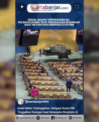 VIDEO - Israel Makin Terpinggirkan, Delegasi Dunia Pilih Tinggalkan Ruangan Saat Netanyahu Berpidato di PBB