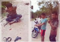 DRAMATIS! Pengedar Sabu di Buntok Ditangkap Warga, Sempat Tembak Korban Sebelum Dilumpuhkan