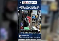 VIDEO - Modus Pura-Pura Beli, Pria Berhelm Hitam di Tanah Bumbu Gasak Empat Slop Rokok