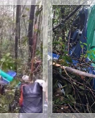 UPDATE Helikopter Jatuh di Tanah Bumbu, 8 Korban Tewas Dievakuasi ke RS Bhayangkara Banjarmasin