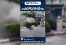 VIDEO - Detik- detik Mobil Pikap Terbakar Hebat di Jalan S Parman, Banjarmasin Barat, BPK Gerak Cepat