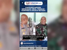 VIDEO - Kapolres Serang Mendadak Viral, Tingkah Humornya Disukai Netizen