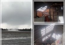 GEGER! Puting Beliung Hantam Muara Dadahup Kapuas, Sejumlah Rumah Warga Rusak Parah