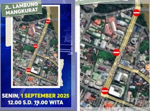 BREAKING NEWS! Banjarmasin Bersiap Hadapi Demo, Polisi Alihkan Arus Lalu Lintas di Sekitar Gedung DPRD Kalsel