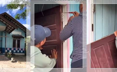 VIRAL DI SAMPIT! Pemilik Rumah Nekat Bongkar Rumahnya Gegara Penyewa Bandel Tak Mau Bayar &amp; Tak Mau Pergi