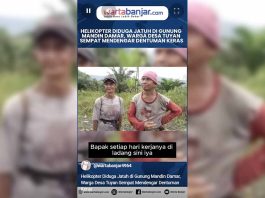 VIDEO - Helikopter Diduga Jatuh di Gunung Mandin Damar, Warga Desa Tuyan Sempat Mendengar Dentuman Keras