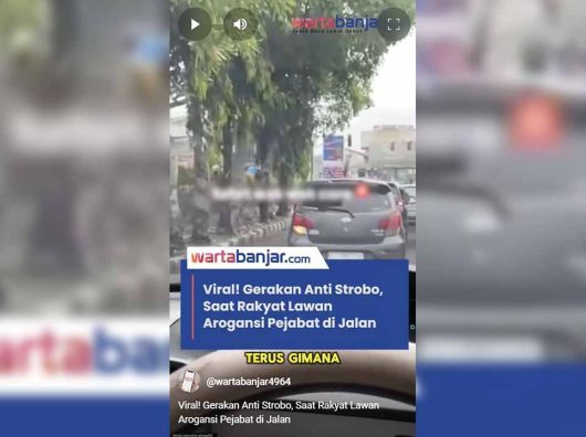 VIDEO - Viral! Gerakan Anti Strobo, Saat Rakyat Lawan Arogansi Pejabat di Jalan