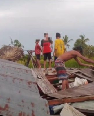 Diterjang Puting Beliung, Rumah Warga di Desa Jelapat 2 dan Tabunganen Pemurus Batola Rusak