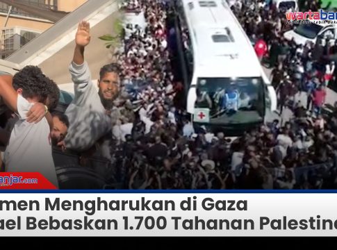 VIDEO - Momen Mengharukan di Gaza, Ribuan Warga Sambut 1.700 Mantan Tahanan yang Dibebaskan Israel