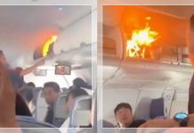 Baterai Meledak, Kabin Air China Terbakar, Pesawat Terpaksa Mendarat Darurat di Shanghai!