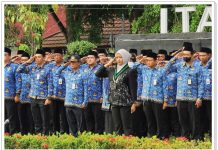 Srikandi HMI Pimpin Upacara Sumpah Pemuda di Depan Bupati Tanah Laut, “Kita Pemimpin Masa Depan!”