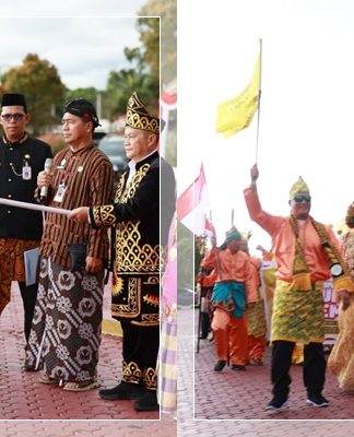 Tanah Bumbu Gegap Gempita Rayakan Sumpah Pemuda, SKPD Tampil Memukau dalam Karnaval Pakaian Adat