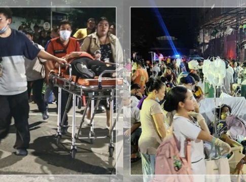 DATA TERBARU! Gempa Dahsyat Magnitudo 6,9 Guncang Cebu Filipina: 20 Tewas, Bangunan Ambruk