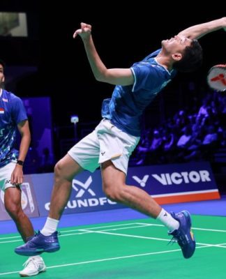 Fajar/Fikri Akui Banyak Kesalahan di Final Denmark Open 2025