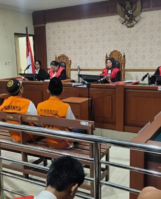 Amat Lebong Dituntut 9 Tahun Penjara, 1 Ons Sabu dan Puluhan Butir Pil Ekstasi Jadi Bukti