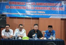 Tingkatkan Kemandirian, BPD se Kecamatan Upau Gelar Bimtek Administrasi