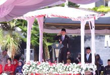 Upacara Hari Kesaktian Pancasila di Pemkab Tanbu Berjalan Khidmat, Dipimpin Bupati Andi Rudi Latif