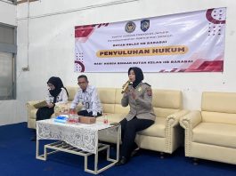 Rutan Barabai Gandeng Polres HST, Tekankan Pentingnya Kesadaran Hukum Bagi Warga Binaan