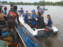 BREAKING NEWS Orang Tenggelam di Sungai Barito Akhirnya Ditemukan