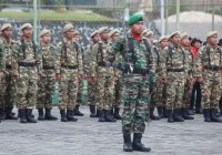 Tema “TNI Prima, TNI Rakyat, Indonesia Maju”. di Peringatan HUT ke-80 TNI di Tanah Bumbu