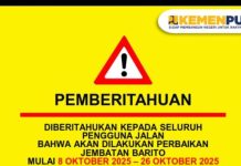 Arus Lalu Lintas di Jembatan Barito Sistem Buka Tutup, Kasatlantas Polres Batola Pastikan Tidak Terlalu Berdampak