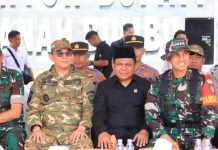 Wakil Ketua I DPRD Tanbu H. Hasanuddin Apresiasi Peran TNI Bangun Desa di TMMD ke-126