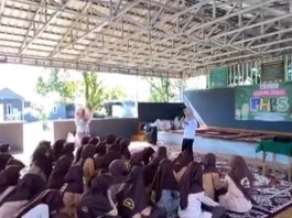 KSR Unit Markas PMI Kabupaten Banjar GelarSosialisasi Pemberdayaan PHBS